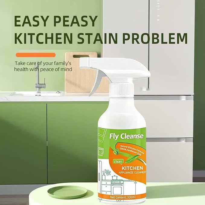 Fly Cleanse 300 ml natural enzyme kitchen cleaner bottle